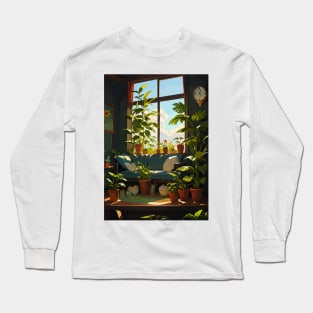 Sun Kissed Couch Long Sleeve T-Shirt